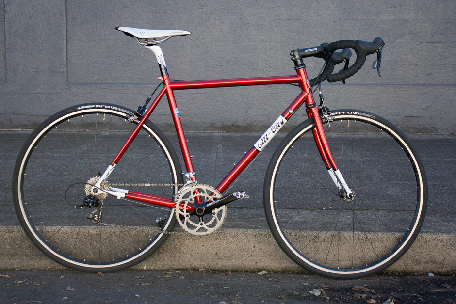 Mr. Pink - Road Bike, All-City Cycles