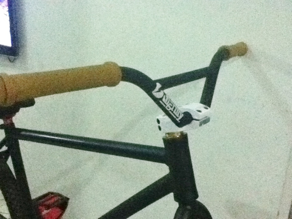 low rise bmx handlebars