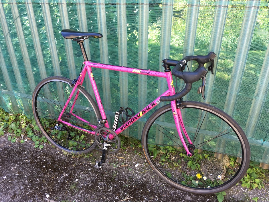 pink diamondback bike