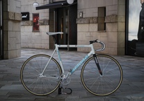 Bianchi pista concept white photo