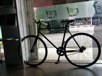 Steel fixed gear bike