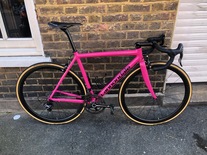 Pink Cannondale CAAD9