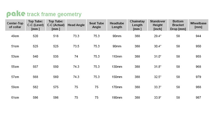 bmx top tube size