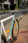 Bianchi super pista white photo